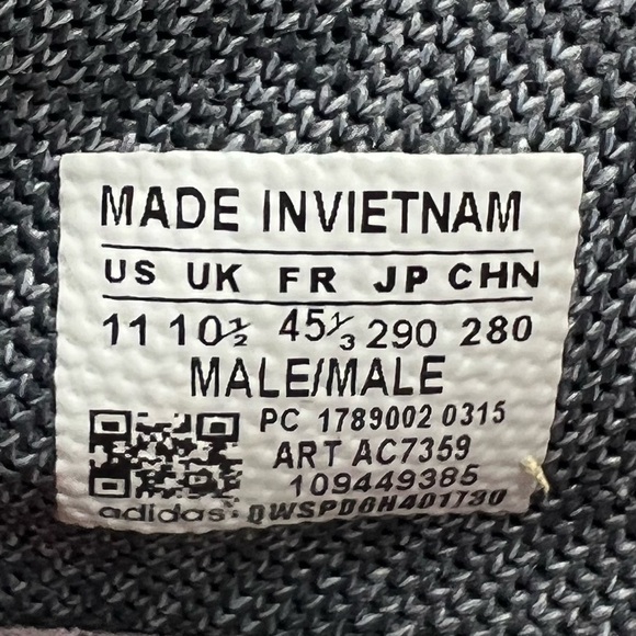 adidas Black Pharrell x NMD Human Race Trail ‘Oreo’ Sneakers Size 11 Men\'s main image 8